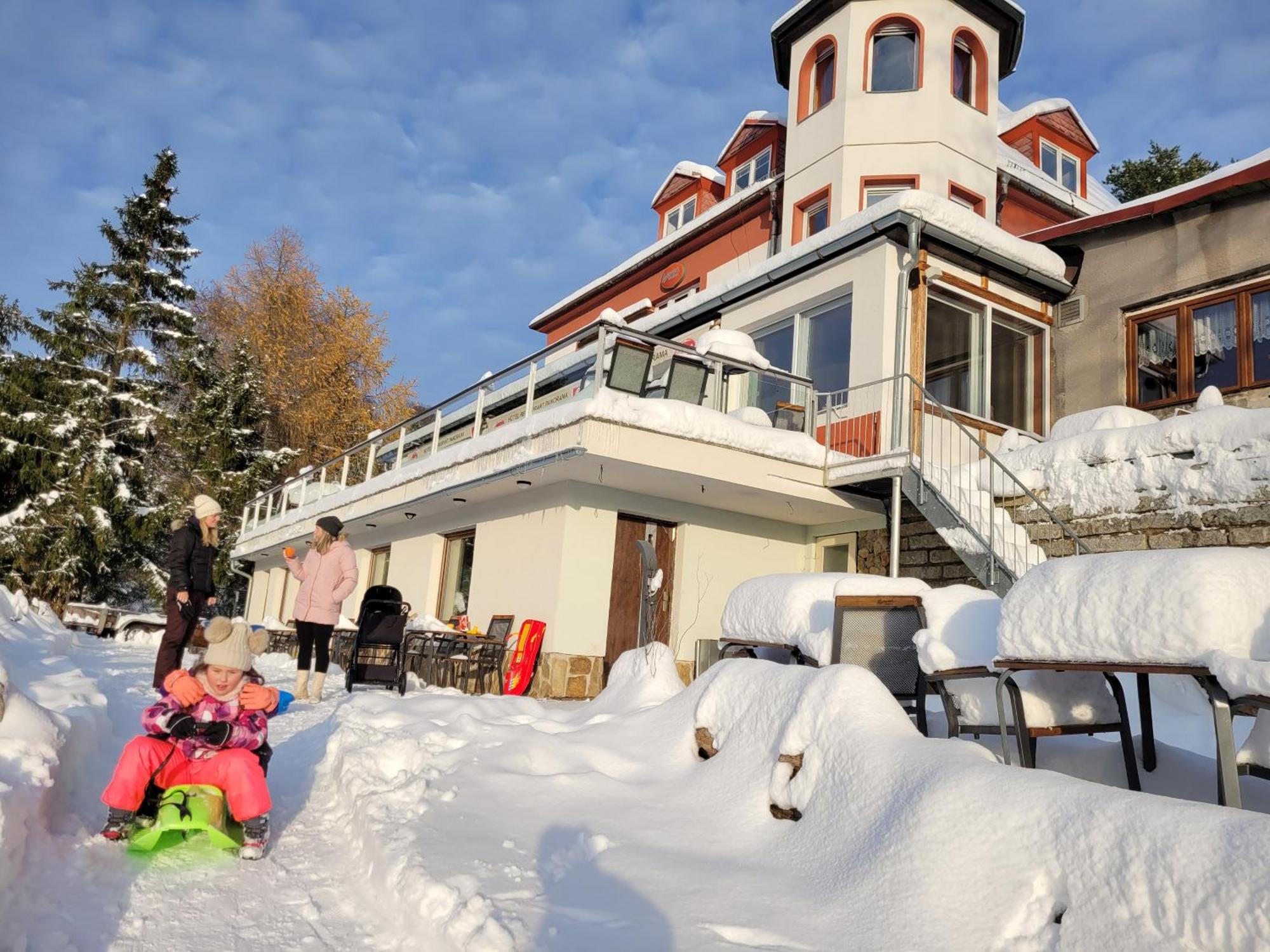 Hotel Panorama Яхимов Екстериор снимка